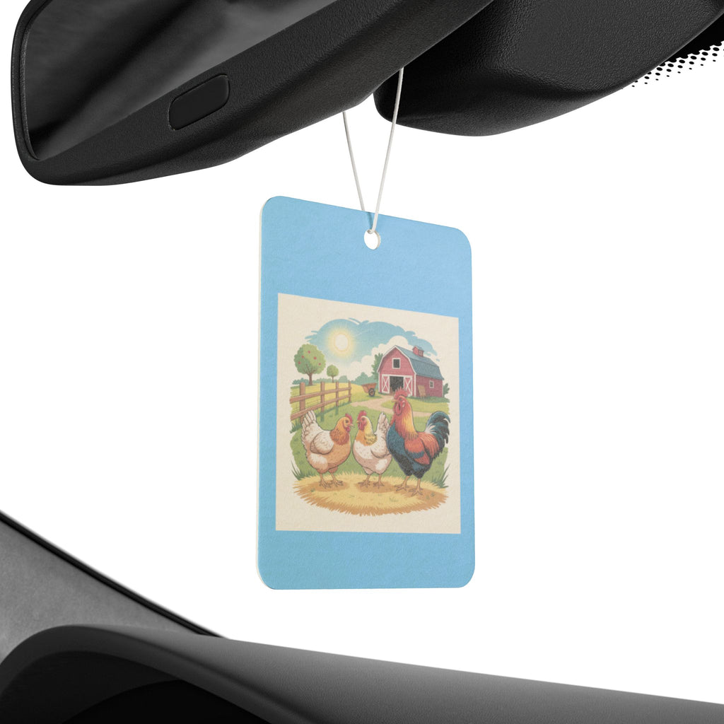 Car Air Freshener - Farm Yard