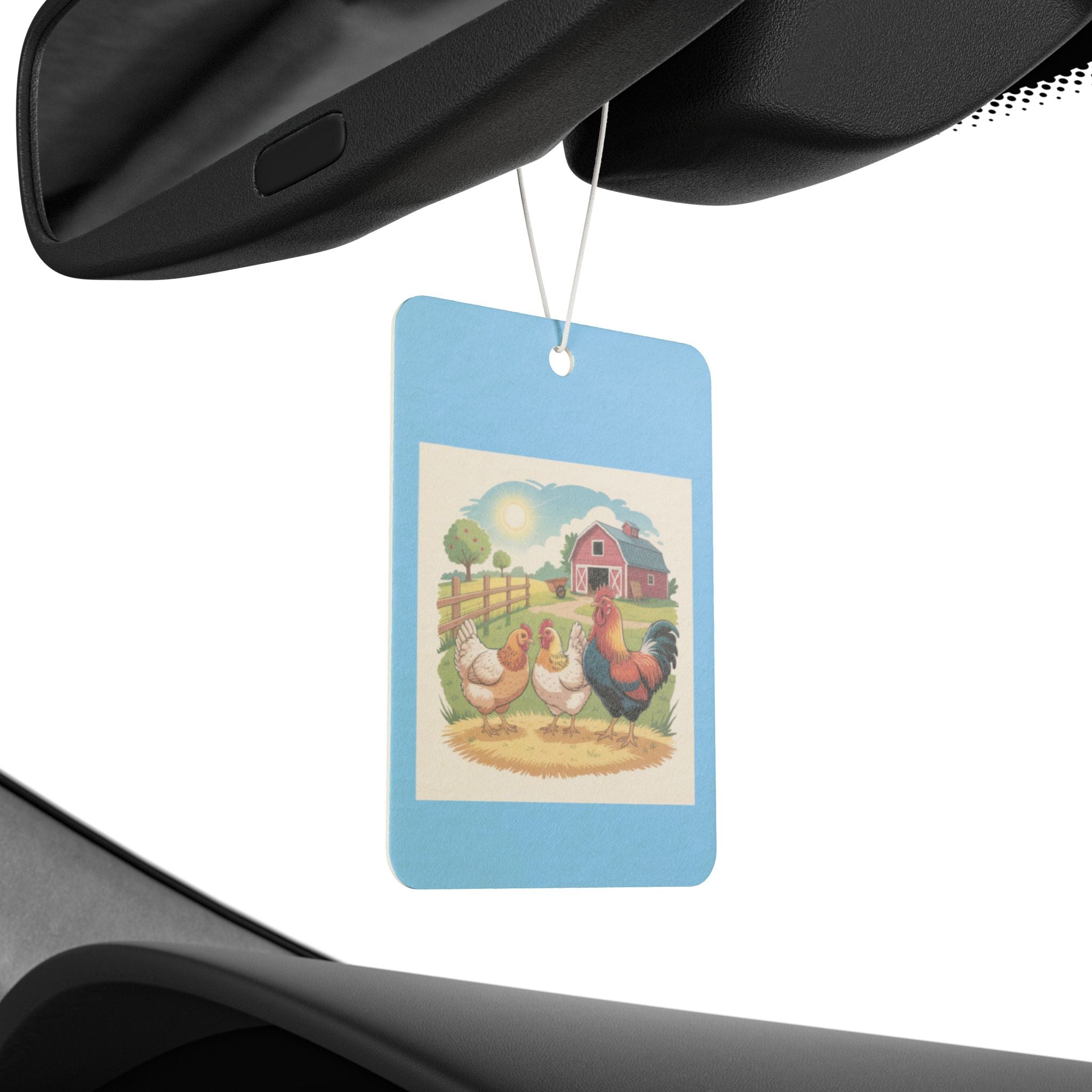 Car Air Freshener - Farm Yard