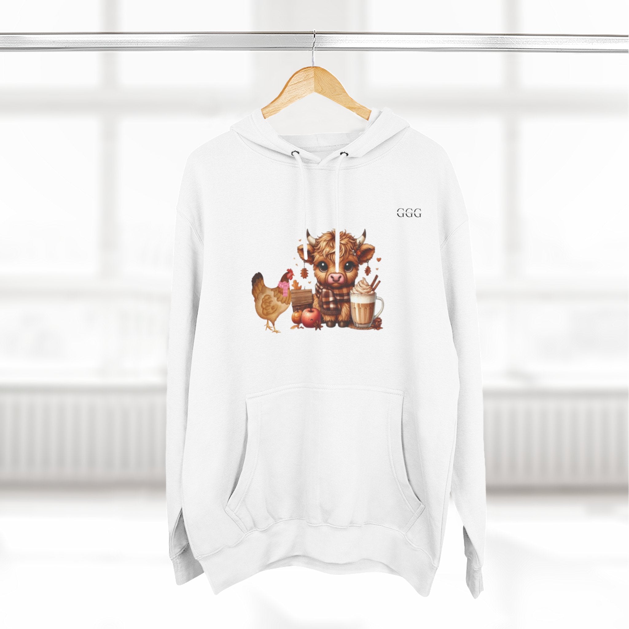 Friends - Cozy Cow & Chicken Hoodie