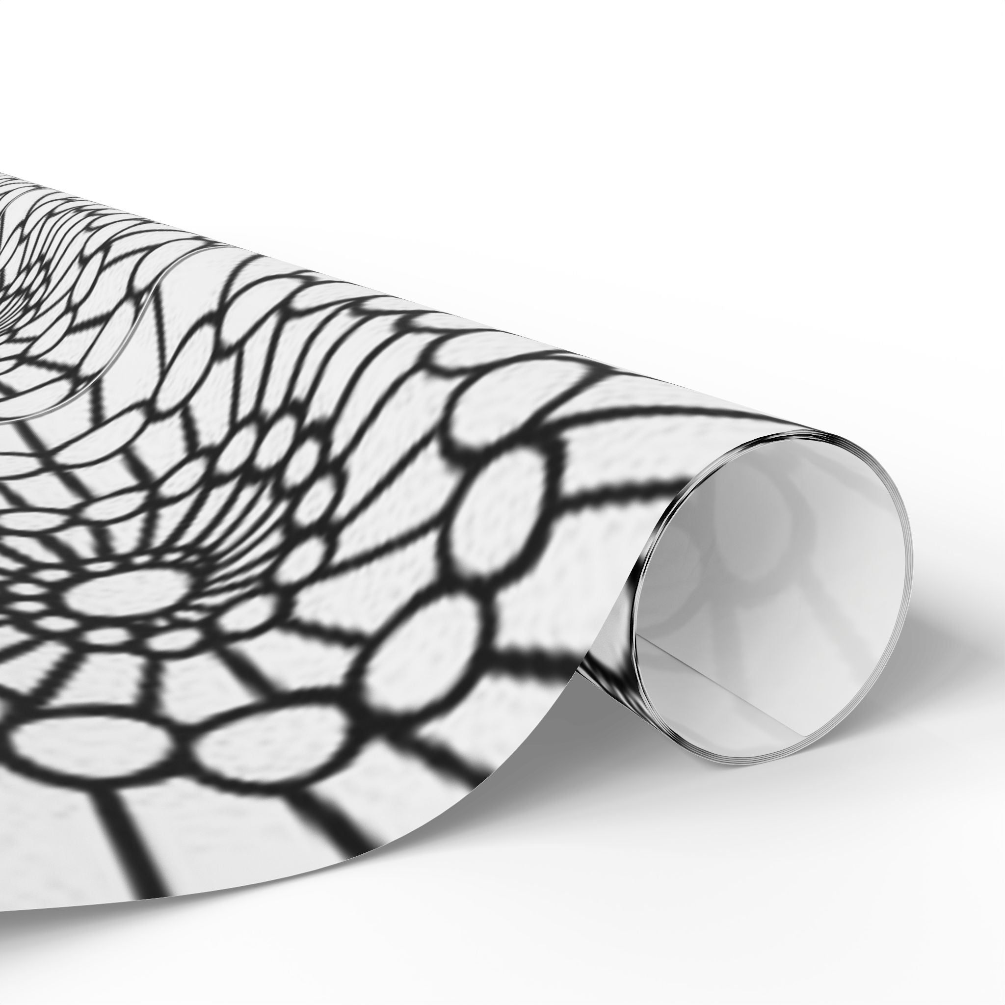 Elegant Geometric Wrapping Paper, Gift Wrap for All Occasions, Modern Black and White Pattern, Birthday, Wedding, Holiday Wrap