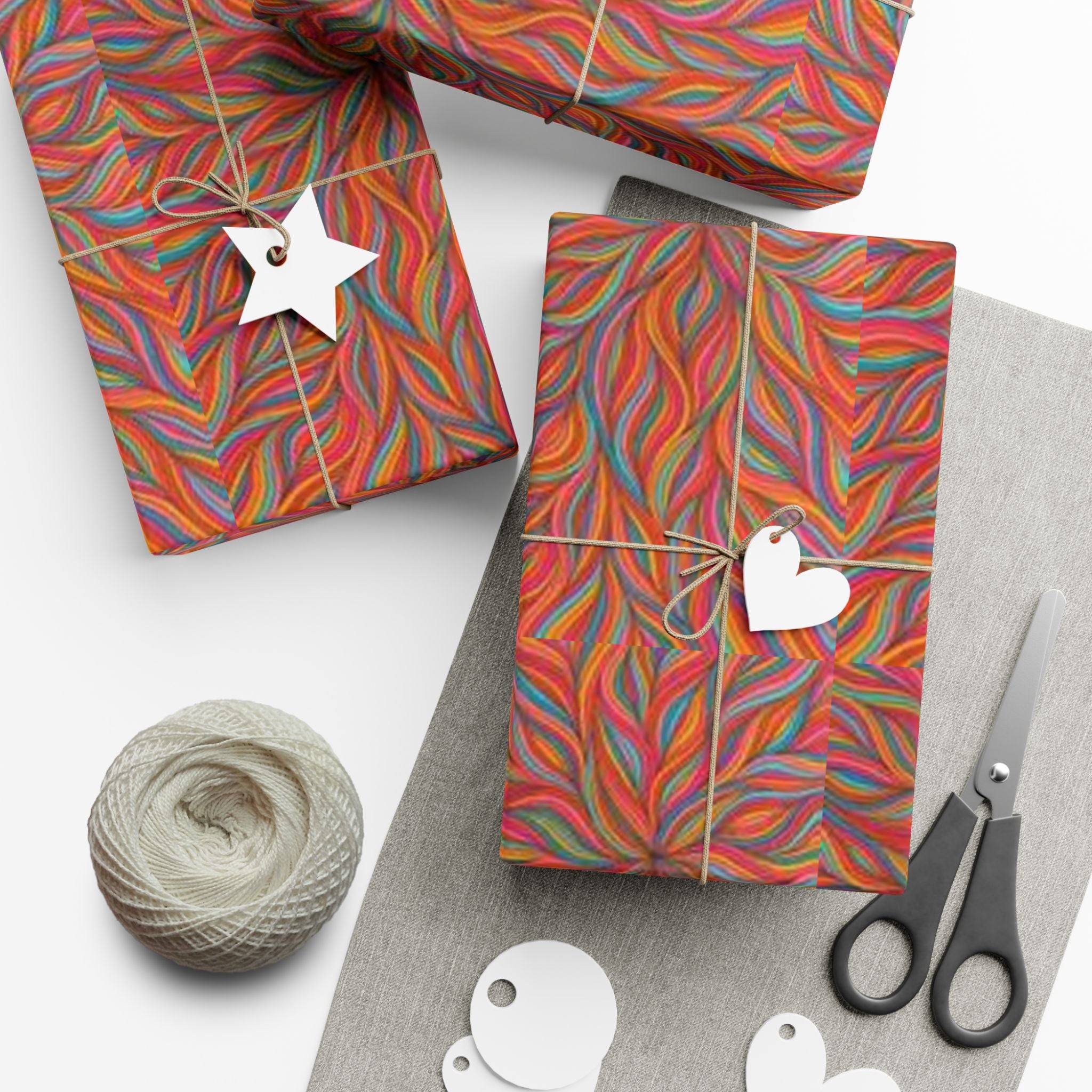 Gift Wrap Papers - Fun Colorful Design