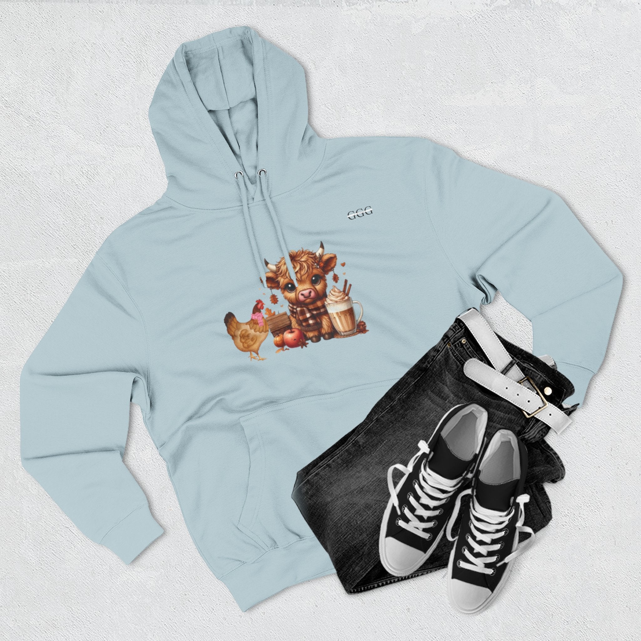 Friends - Cozy Cow & Chicken Hoodie