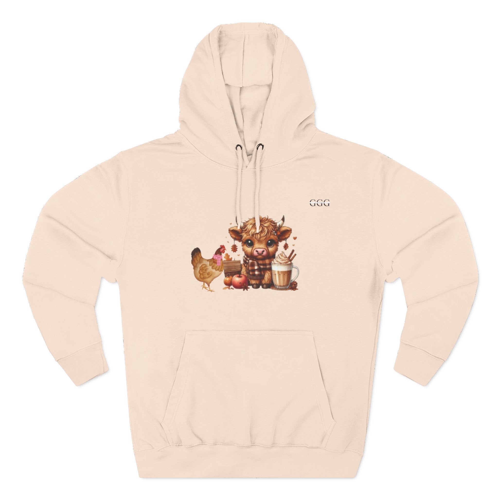 Friends - Cozy Cow & Chicken Hoodie