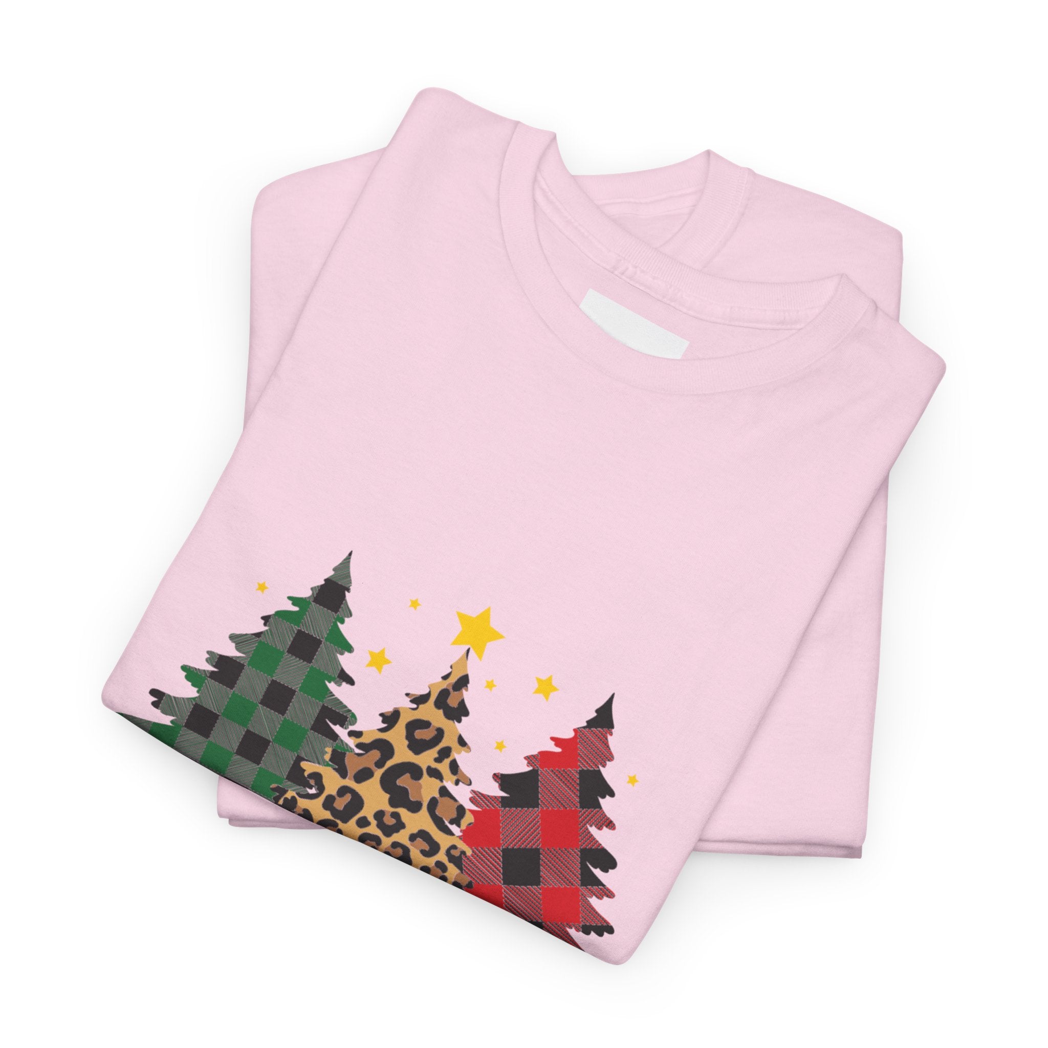 Merry Christmas Unisex Heavy Cotton Tee, Holiday T-Shirt, Festive Apparel, Christmas Gift, Winter Wear, Casual Top