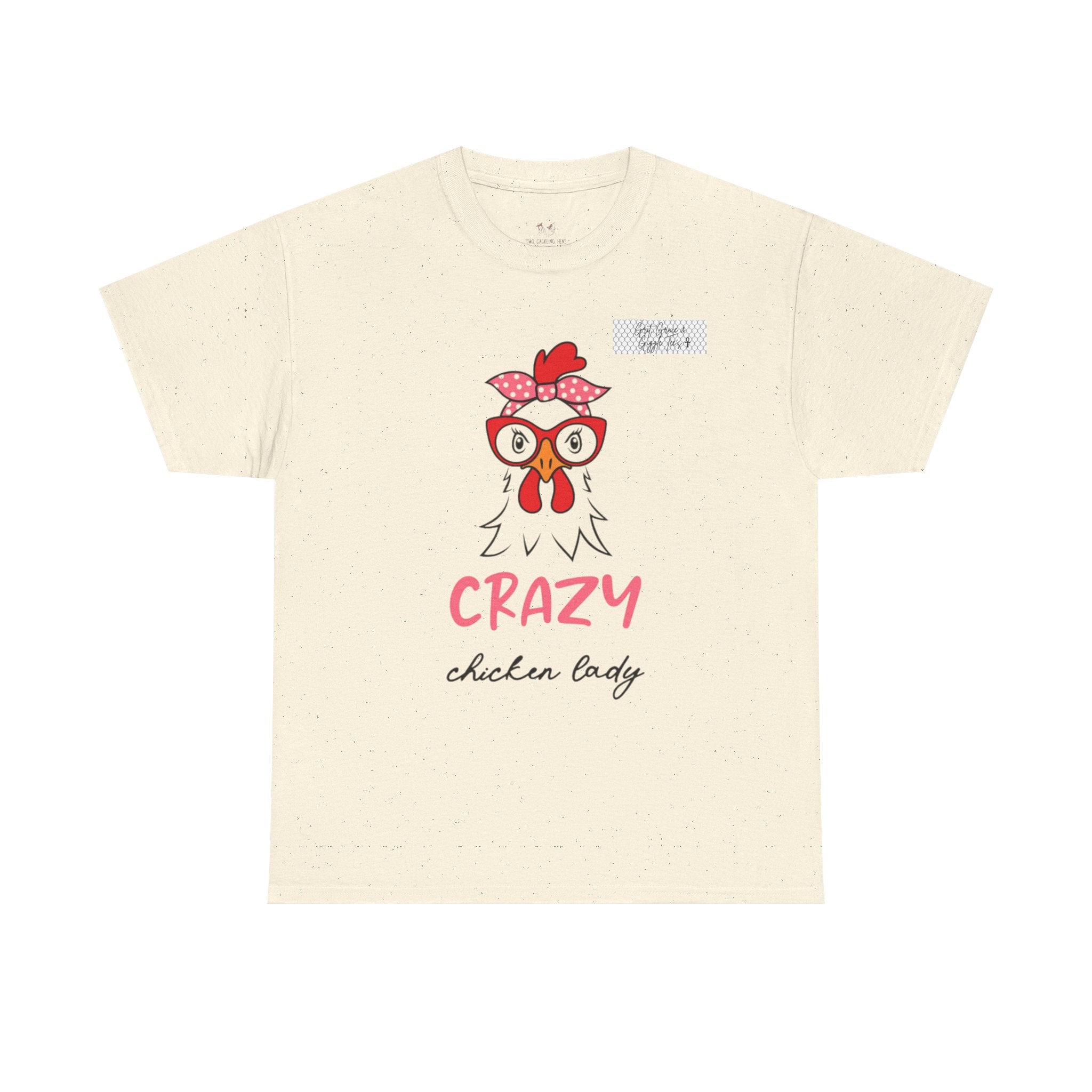 Crazy Chicken Lady Tee, Fun T-Shirt for Chicken Lovers, Perfect Gift for Farmers, Unique Birthday Shirt, Quirky Farm Apparel, [...]