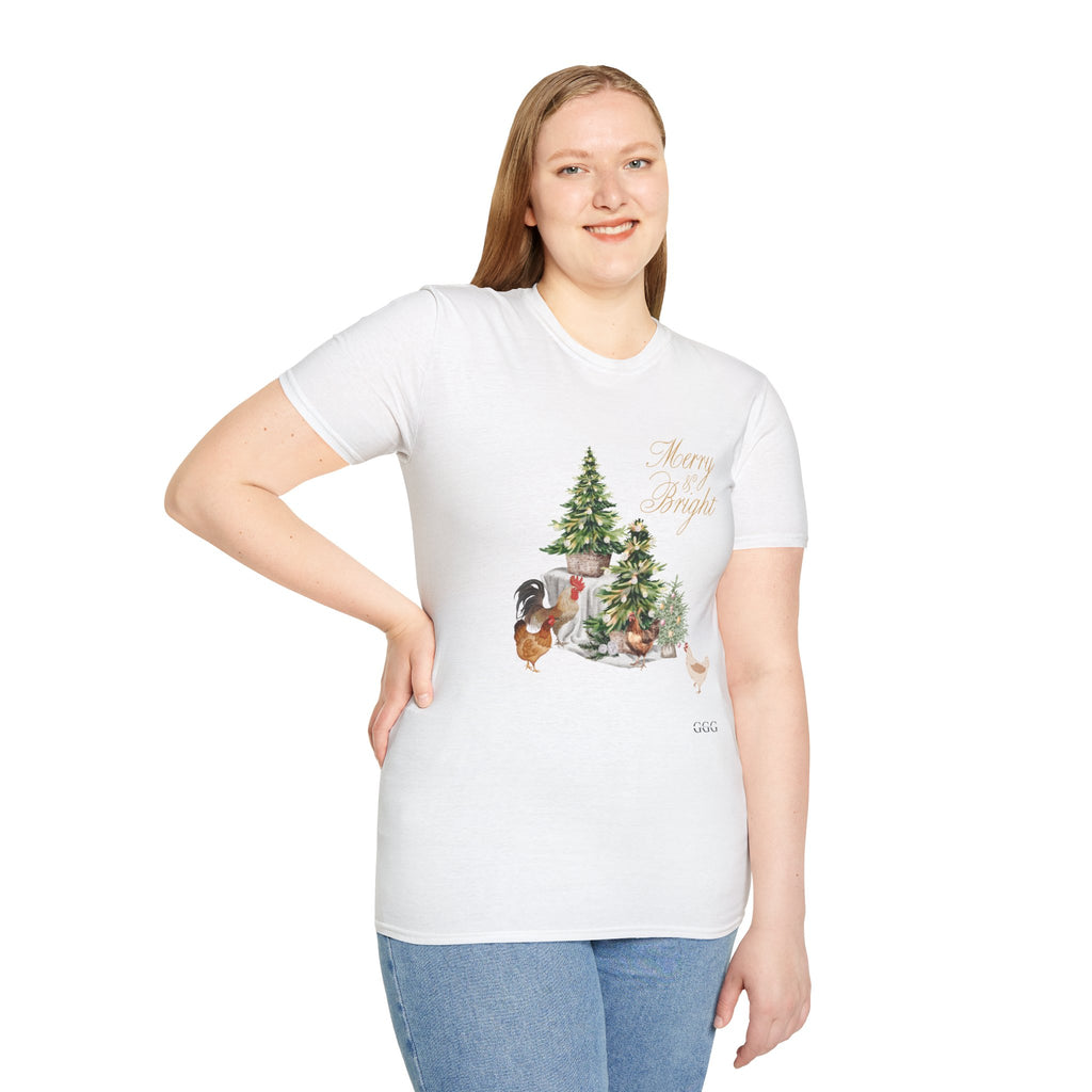 Christmas Merry and Bright T-Shirt