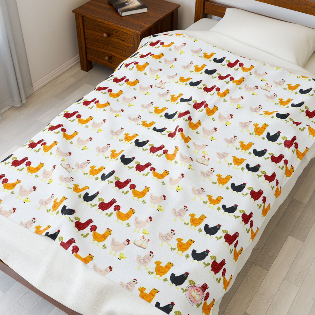 Chicken Cozy Blanket