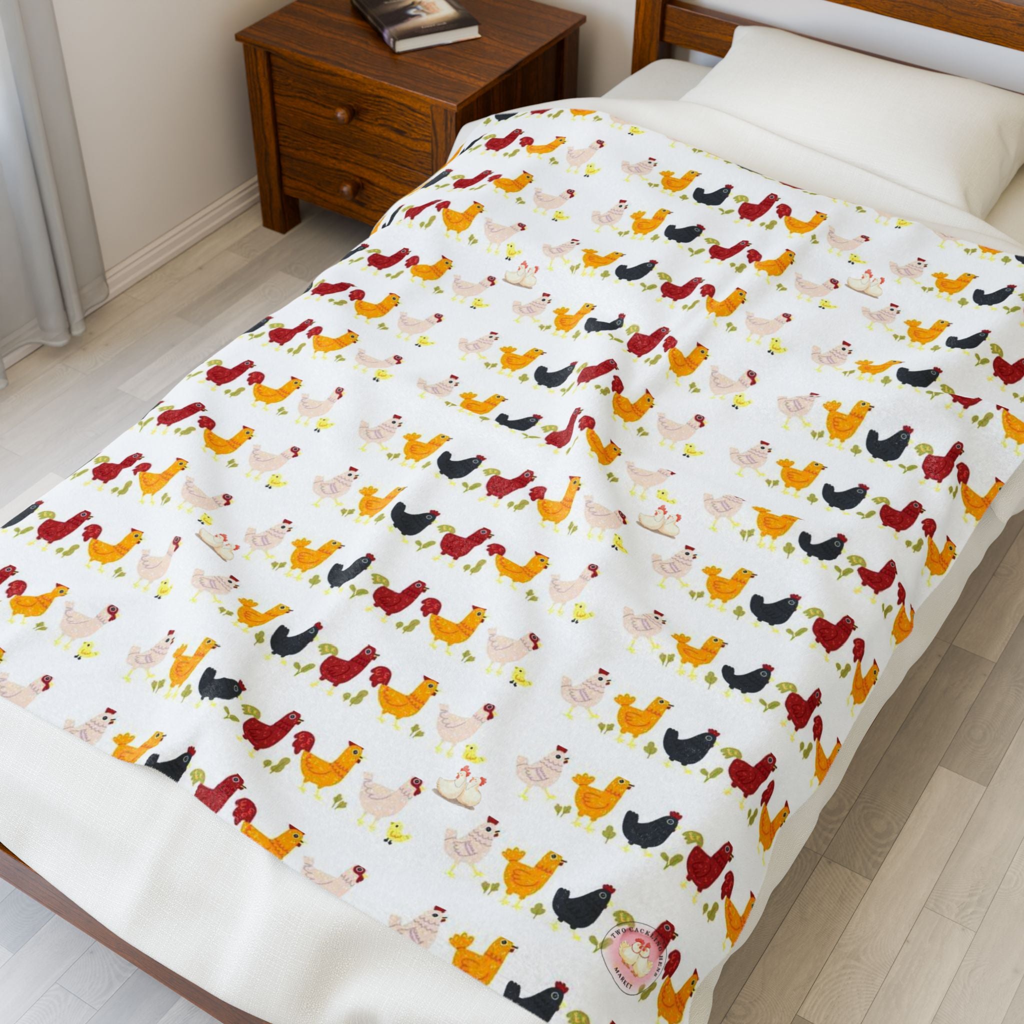 Chicken Cozy Blanket