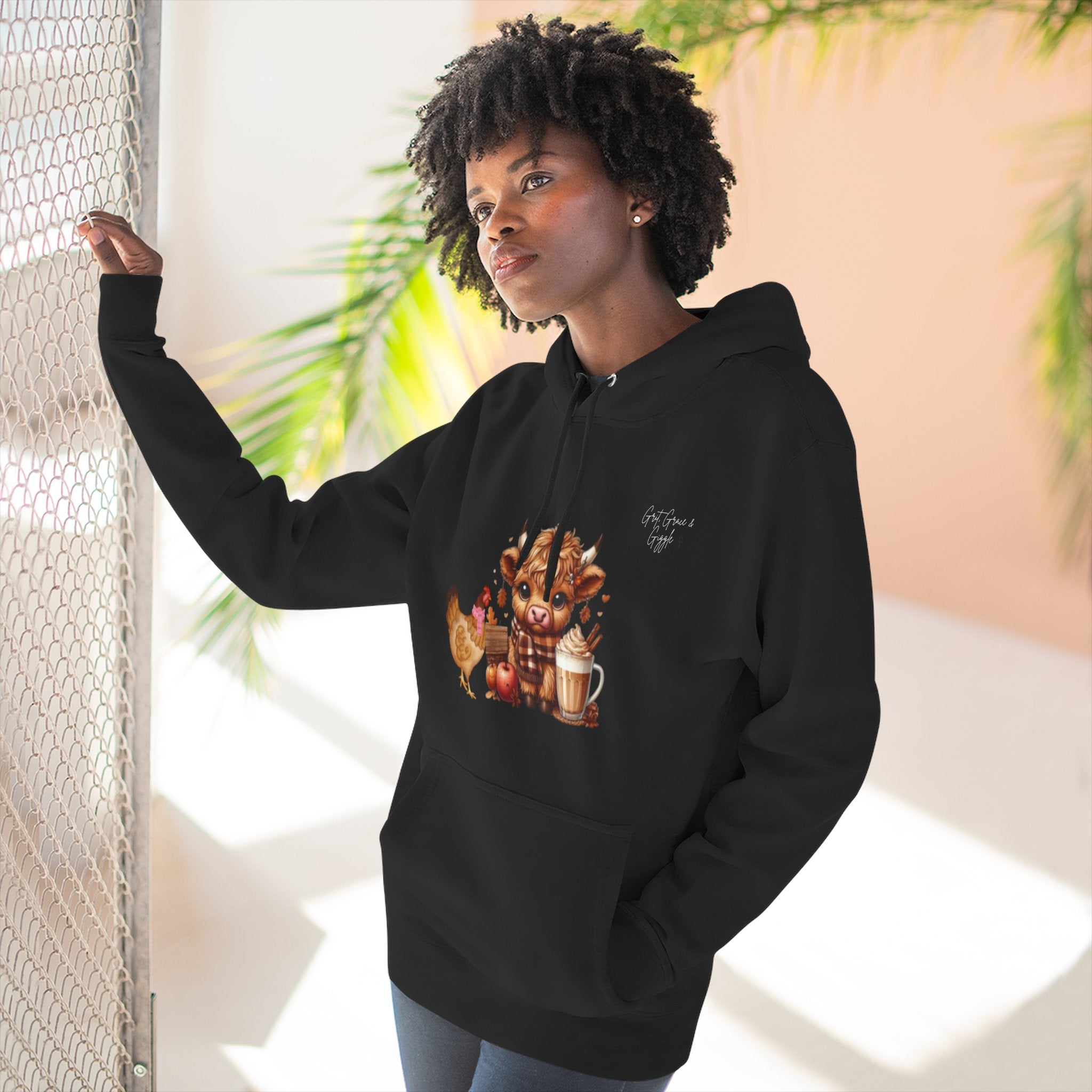 Friends - Cozy Cow & Chicken Hoodie