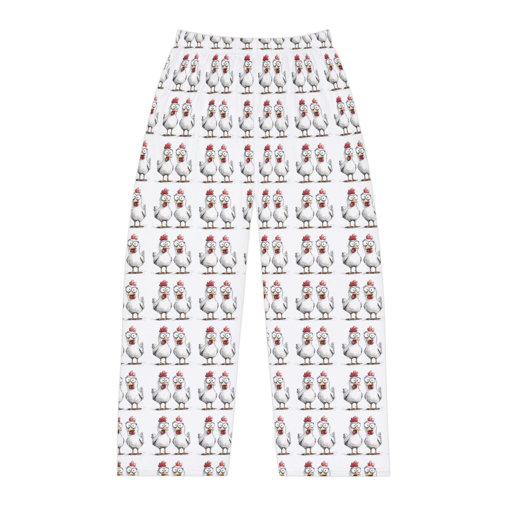 Funny Chicken Print Men's Pajama Pants
