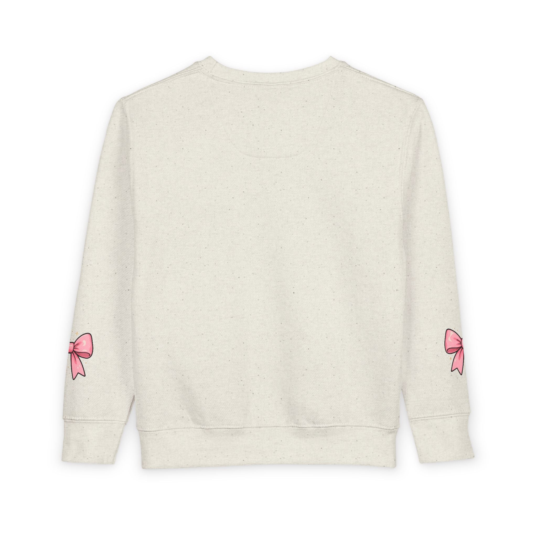 Toddler Sweatshirt — Pink Christmas Tree with Bows Holiday Pullover