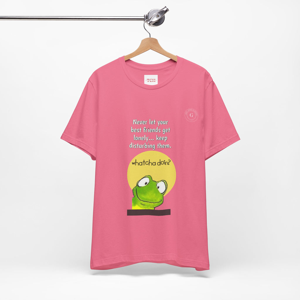 Funny Best Friends Tee - Never Let Your Friends Get Lonely