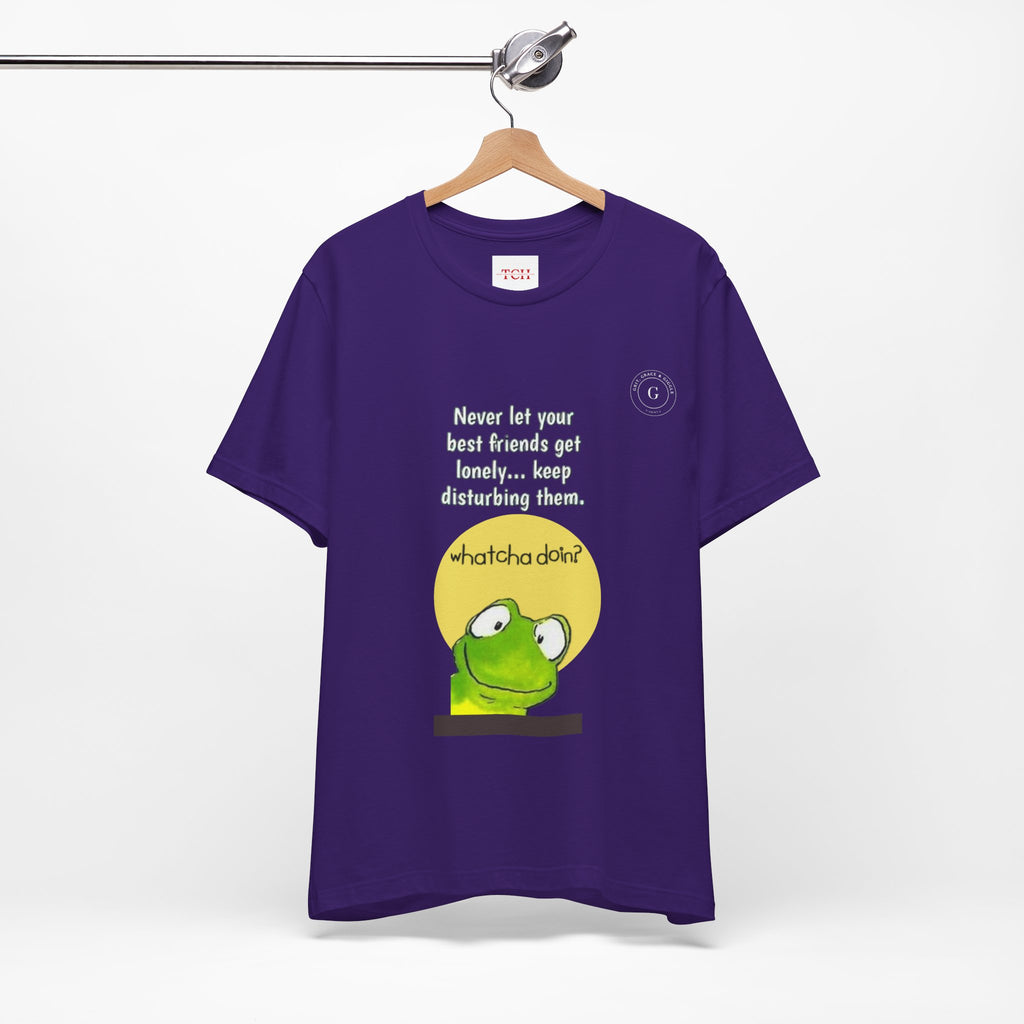 Funny Best Friends Tee - Never Let Your Friends Get Lonely