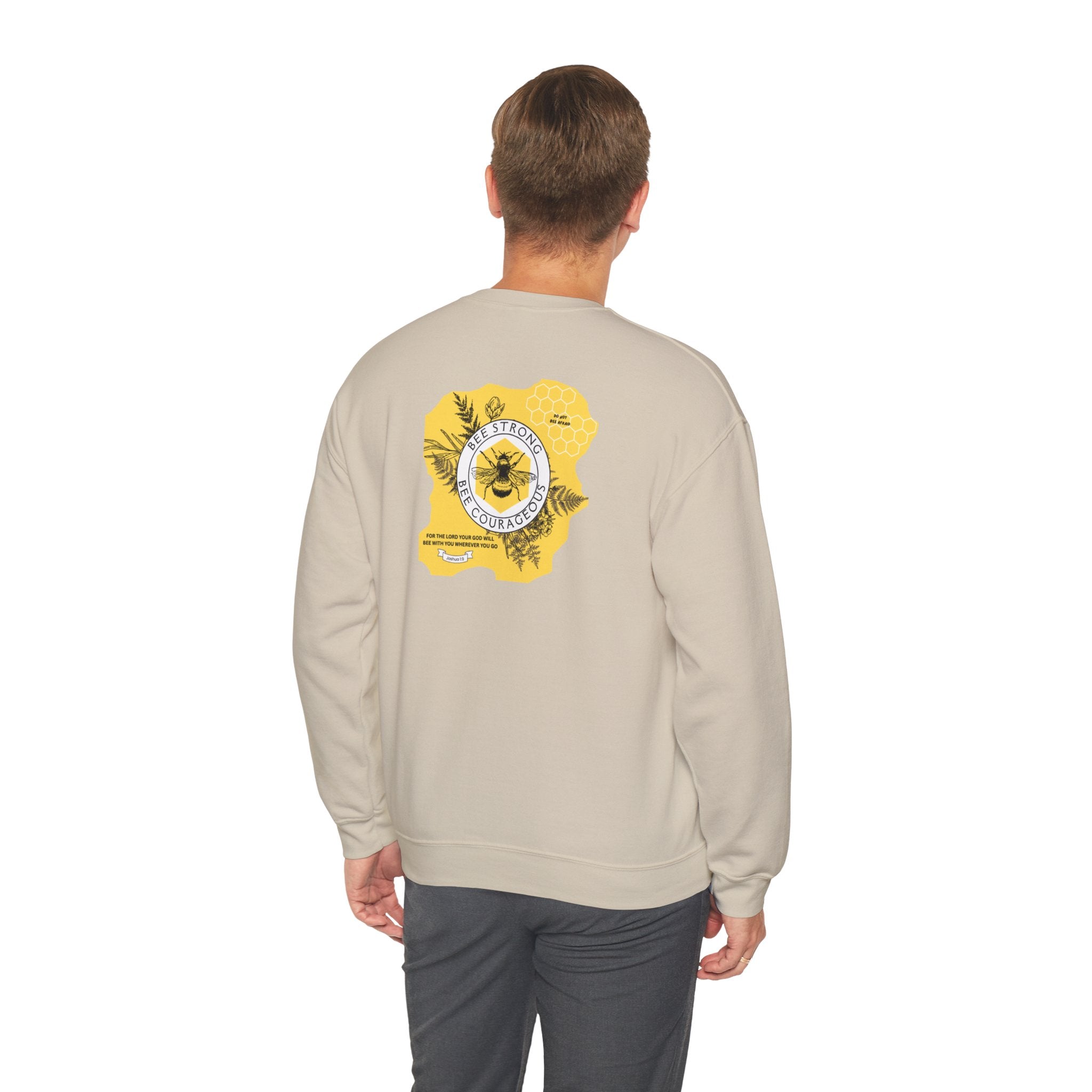 Honey Bee Inspiration Crewneck Sweatshirt