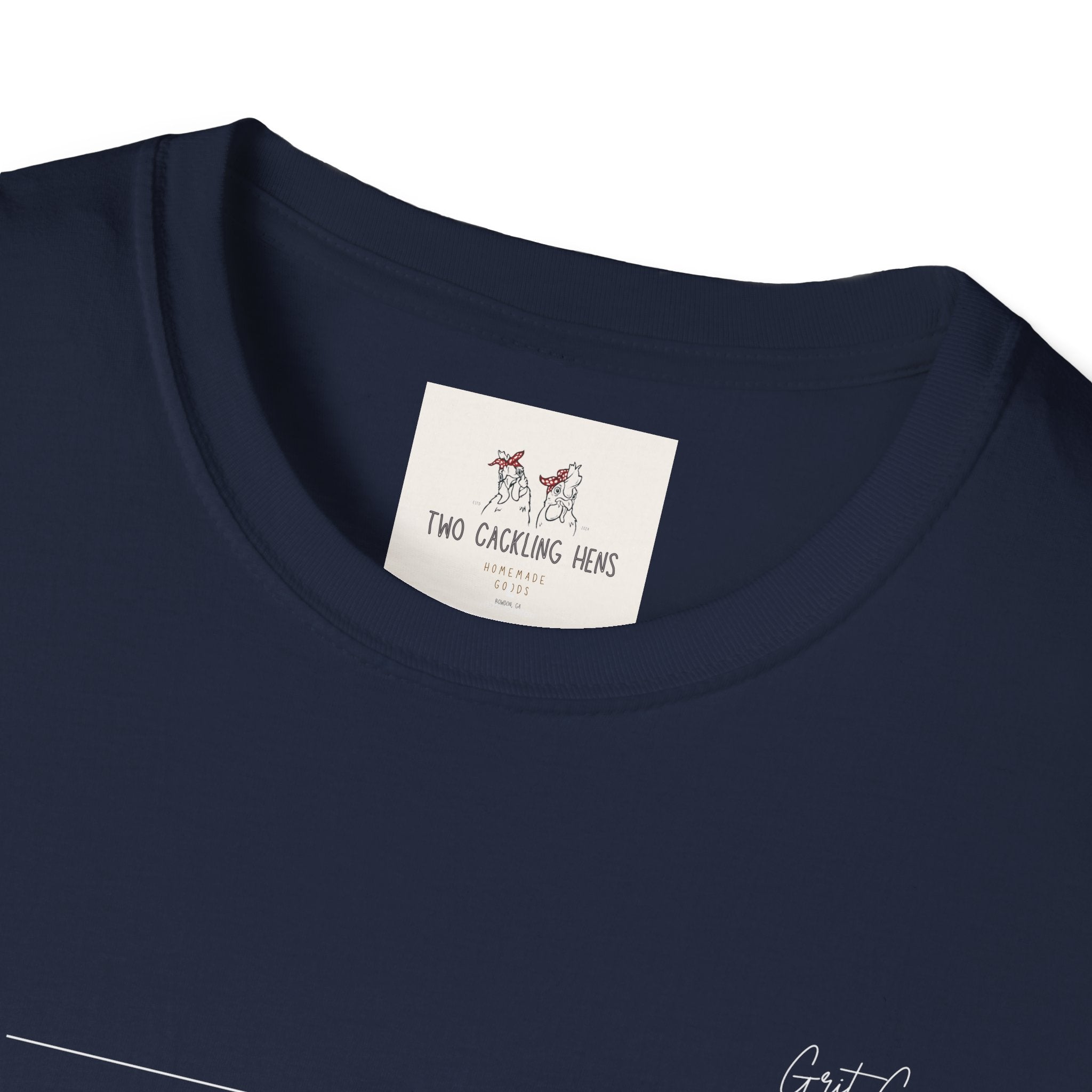 "Thankful, Blessed"  Ladies Softstyle T-Shirt Grit, Grace & Giggle Collection