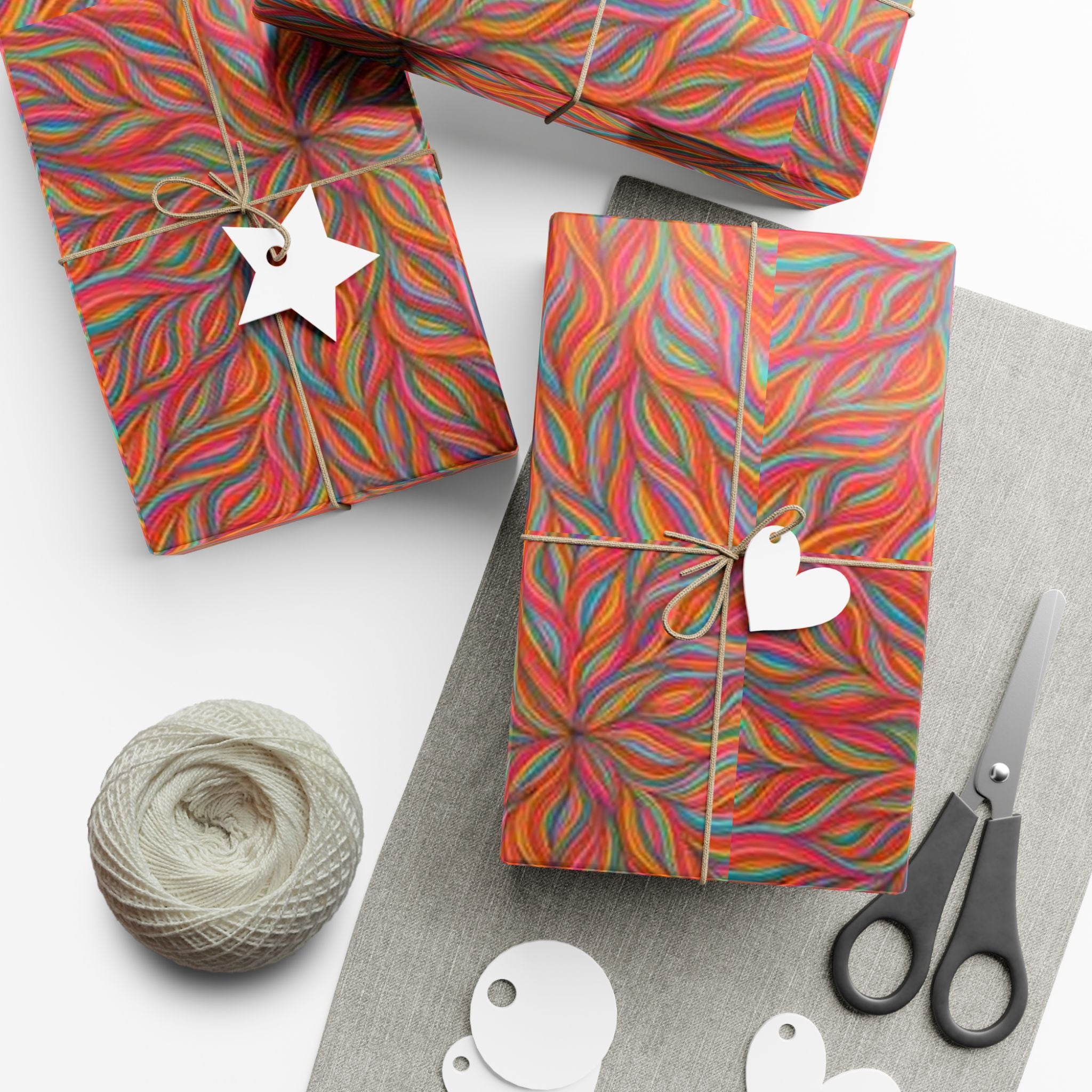 Gift Wrap Papers - Fun Colorful Design