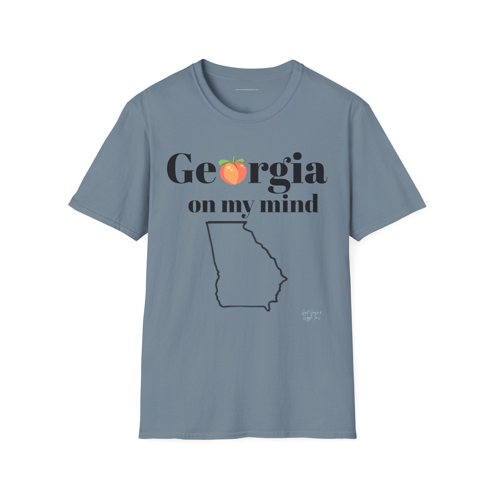 Georgia on my mind Unisex T-Shirt - Vintage Southern State Pride Tee