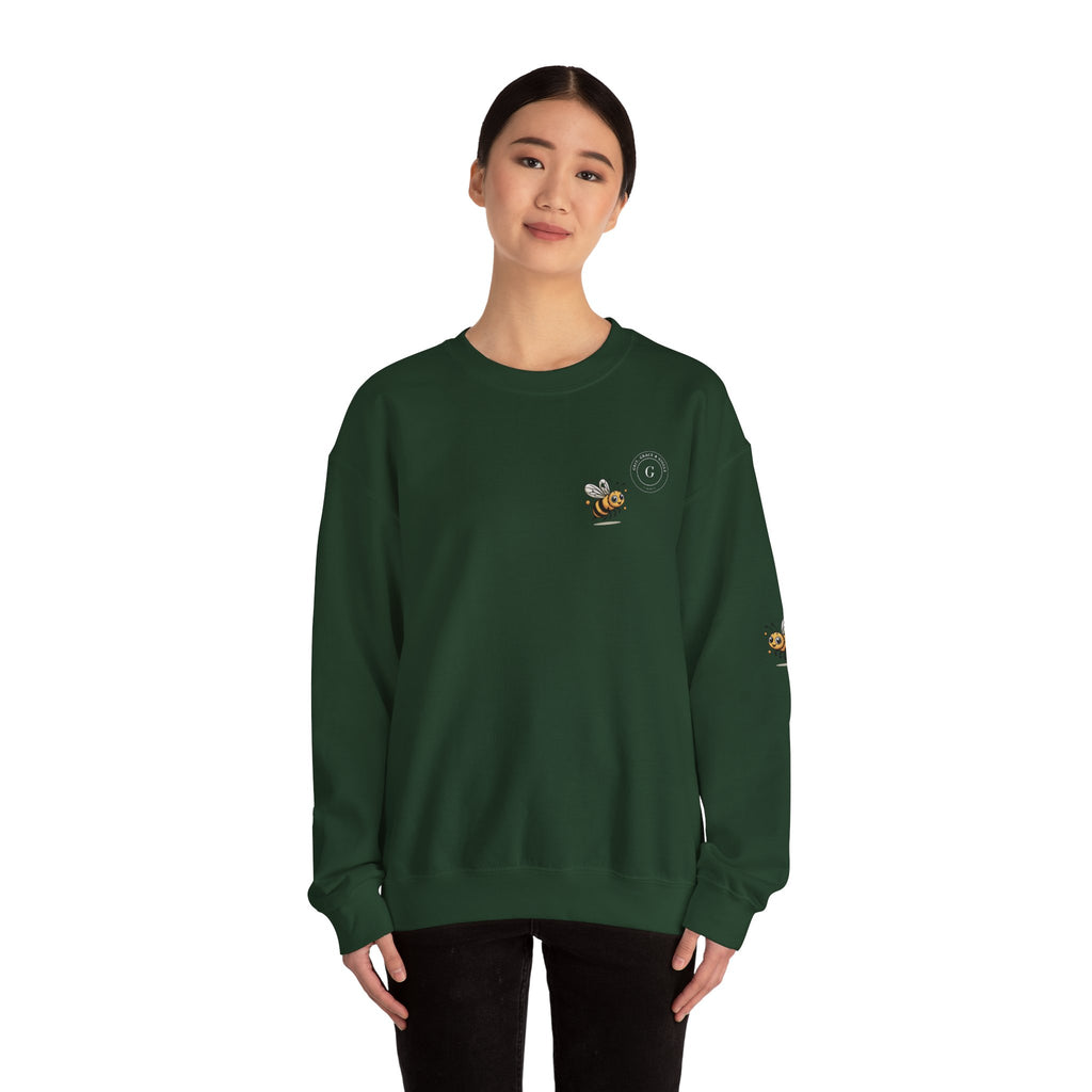 Honey Bee Inspiration Crewneck Sweatshirt
