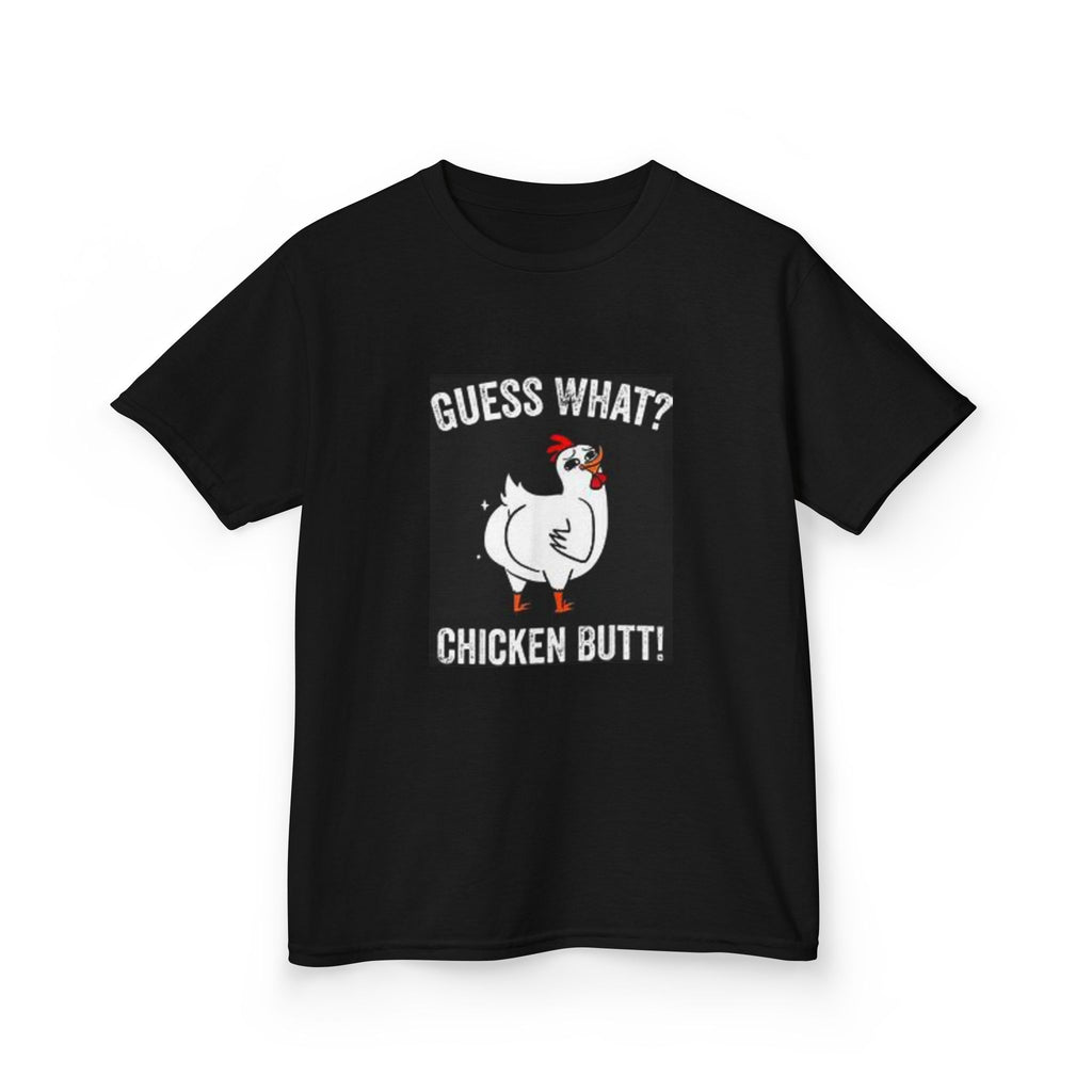 Kids Funny Chicken Butt Tee, Humorous Kids T-Shirt, Gift for Funny Kids, Cute Birthday Shirt, Chicken Lovers Apparel