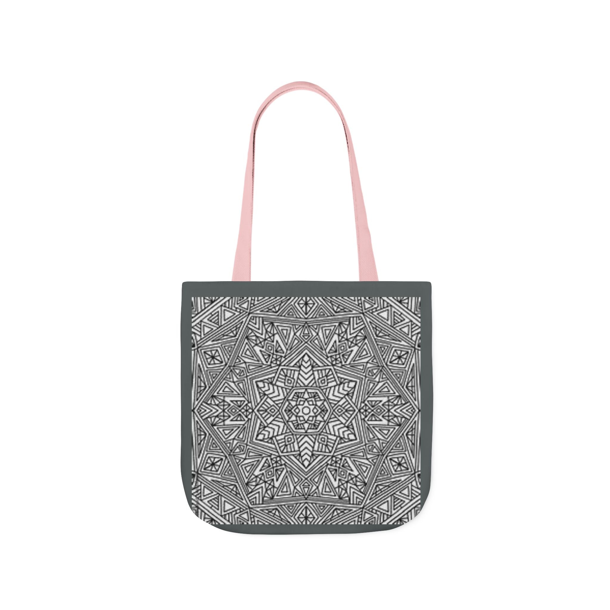 Stylish Canvas Tote Bag with 2-Color Straps | Boho Chic, Eco-Friendly, Everyday Essentials, Gift for Her, Shopping Bag, Church Bag