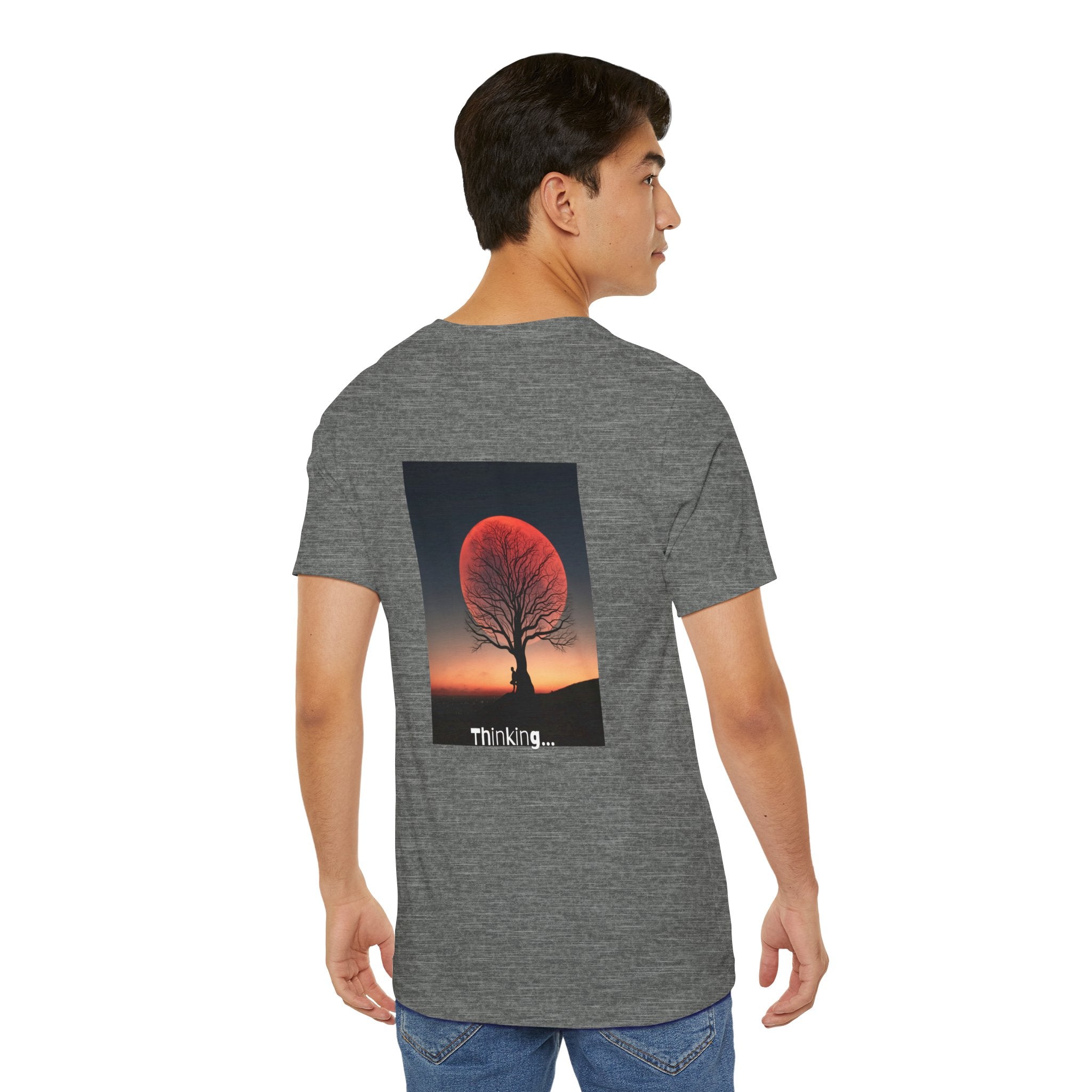 Thinking Tree Graphic Tee for Nature Lovers