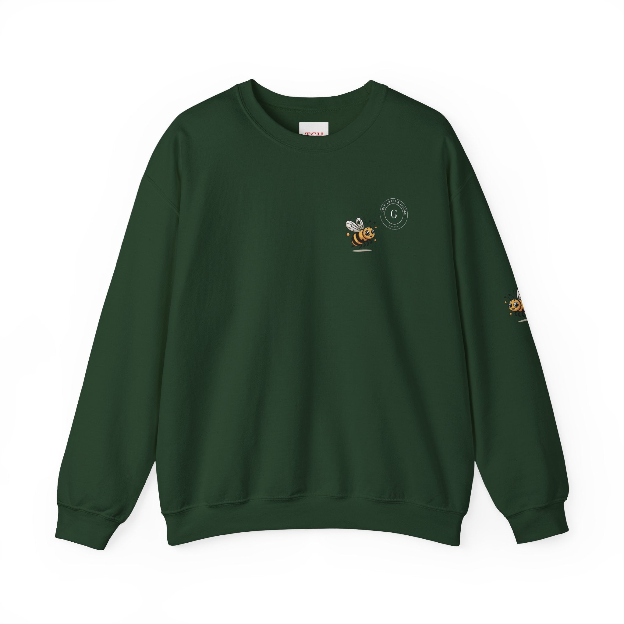 Honey Bee Inspiration Crewneck Sweatshirt